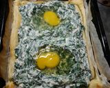 A picture of step 9 of Spinach and ricotta fluffy pie.