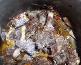 A picture of step 7 of 😋Mutton yakhni pulao🥩🍚.