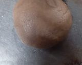 A picture of step 2 of Chocolate biscuit cookies.