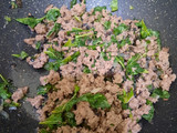 Pastel Tutup Daging Bayam