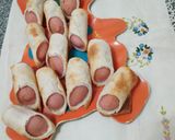 Foto del paso 4 de la receta: Salchichas envueltas y empanadas de queso saborizado