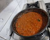 A picture of step 7 of Spinach Malfatti (Spinach Paneer Balls in Roasted Bell Pepper & Walnut Gravy).