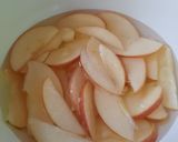 Foto langkah ke 4 dari resep Menu Buka Puasa : Pudding Roti Apple Ala Pita (Setup Roti Tawar).