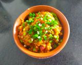 A picture of step 4 of Baingan Ka Bharta.