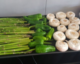 Foto del paso 1 de la receta: Parrillada de verduras con entrecot y salsa chumichurri