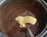 Foto langkah ke 5 dari resep Pudding Coklat Roti Tawar.