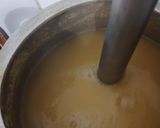 A picture of step 5 of Dal dhokli gujarati style.