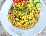 Foto langkah ke 4 dari resep Nasi Goreng Cabe Ijo.