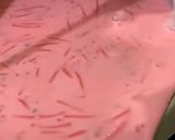 A picture of step 3 of Rose vanilla faluda.