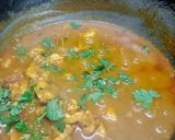 A picture of step 10 of South Indian spicy prawn gravy.