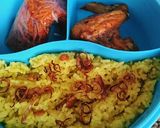Foto langkah ke 4 dari resep Nasi Kuning Rice Cooker.