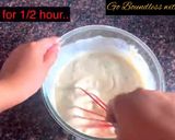 A picture of step 3 of Oats Maize Cheela.