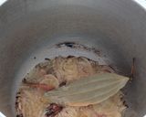 A picture of step 4 of Mutton with Guar Beans.