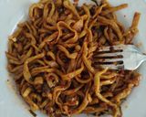 Foto langkah ke 4 dari resep Mie Goreng Rasa Ayam Kecap.