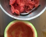 Hình bước làm 2 của món Sương sa dưa hấu