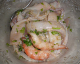 Foto del paso 1 de la receta: Tajine de pescado y marisco (samkeh tajine)