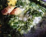 Foto langkah ke 5 dari resep Sayur Daun Singkong Bumbu Kuning.