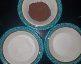 A picture of step 3 of Cakey brownies soft and moist.