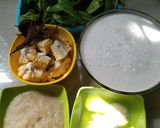 Foto langkah ke 1 dari resep Bobor kangkung jagung manis.