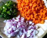 A picture of step 1 of Potato Soup.