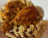 Bográcsos csirkepörkölt recept fázis 2 fotója