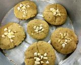 A picture of step 3 of Nankhatai.