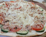 Foto del paso 4 de la receta: 🍕Pizza vegetal con atún
