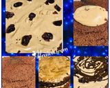 A picture of step 4 of Dark chocolate ocean cake.