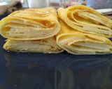 Une image de l'étape 4 de Crêpe roulée à la pomme et sirop d'érable.
