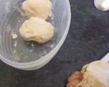 A picture of step 5 of Eggless bread rolls.