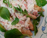 Foto del paso 3 de la receta: Espárragos blancos con salmón ahumado