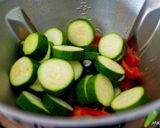 Une image de l'étape 4 de Riz aux courgettes et poivron au Cook Expert.