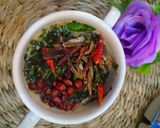 Foto langkah ke 7 dari resep Kalumpe (Karuang) Daun Singkong khas KalTeng.