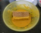 A picture of step 2 of Trio Bread Pakoda.