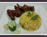 BBQ Chicken Wings with Masala Rice recipe step 10 photo