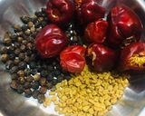 A picture of step 1 of Ripe Mango Curry.