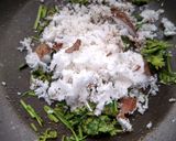 A picture of step 3 of Coriander chutney for rice.