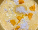 A picture of step 3 of Chilled Himsagar Mango Coconut Rice Kheer or Pudding.