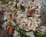 A picture of step 6 of Kathiyawadi Masala Khichdi.
