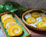 Foto langkah ke 8 dari resep Cenil Singkong Gulung.
