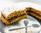 Foto del passaggio 9 della ricetta Torta al Grano Saraceno Gluten Free con Marmellata di Mirtilli