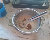 Foto del paso 3 de la receta: Budín esponjoso de requesón y leche condensada, margarina