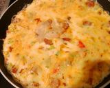 A picture of step 5 of Omelette ala Teresa😍😋😎.