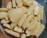 Foto del passaggio 1 della ricetta Tentacoli di wurstel e patate prezzemolate