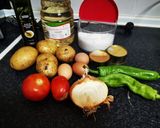 Foto del paso 1 de la receta: Papas aliñadas o "endiabladas"