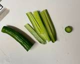Cucumber Sticks with Miso Paste recipe step 3 photo