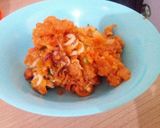 Foto langkah ke 4 dari resep Cumi telor asin.