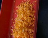 A picture of step 1 of Carrot Chaas.