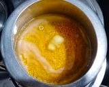 A picture of step 1 of Paruppu Payasam.