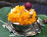 A picture of step 8 of Meethe Chawal.